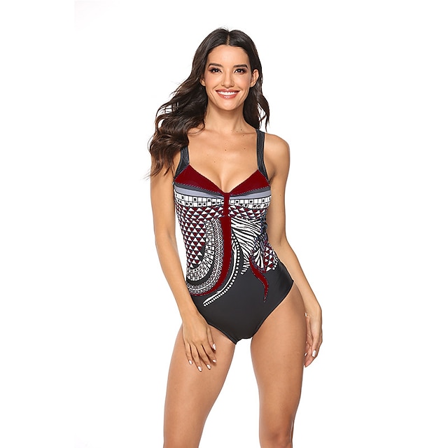 Maillots De Bain Une Pièce Monokini Maillots De Bain Maillot De Bain Femme Dos Nu Contrôle Du 