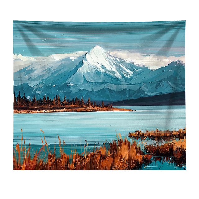 Home & Garden Home Decor | Landscape Wall Tapestry Art Decor Blanket Curtain Hanging Home Bedroom Living Room Decoration Polyest