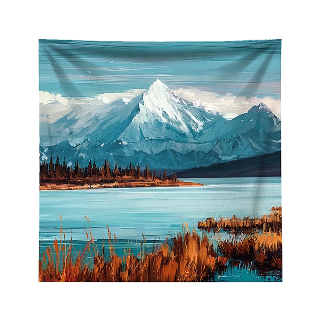 Home & Garden Home Decor | Landscape Wall Tapestry Art Decor Blanket Curtain Hanging Home Bedroom Living Room Decoration Polyest