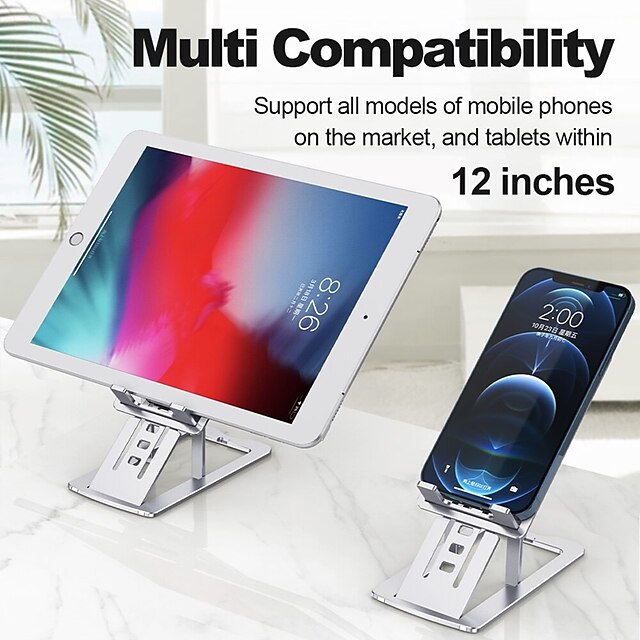 Phones & Accessories Phone Mounts & Holders | Phone Stand Tablet Stand Portable Foldable Adjustable Phone Holder for Desk Office