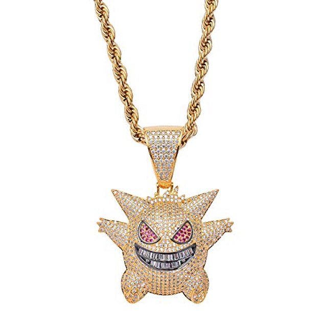hip hop elf pokemon zircon iced out cz 