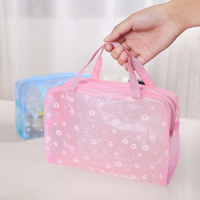 Home & Garden Home Decor | Cosmetic BagPVC Travel Toiletry Storage Organize Handbag Waterproof 23*15.5*8CM - JF07124