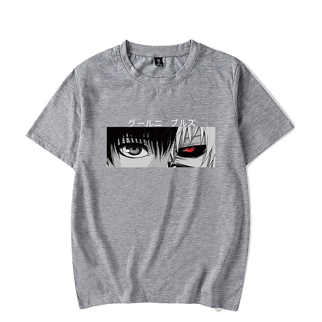 Toys & Hobbies Cosplay & Costumes | Inspired by Tokyo Ghoul Cosplay Cosplay Costume T-shirt Polyester / Cotton Blend Print T-shi