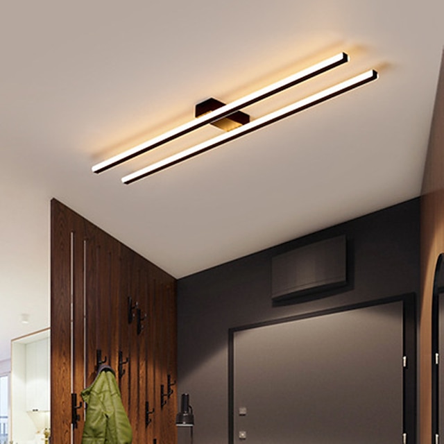  Lightinthebox conduziu a luz de teto criativa conduziu luzes de parede modernas do diodo emissor de luz sala de estar quarto luz de parede de alumínio 220-240v 30/38/50 w