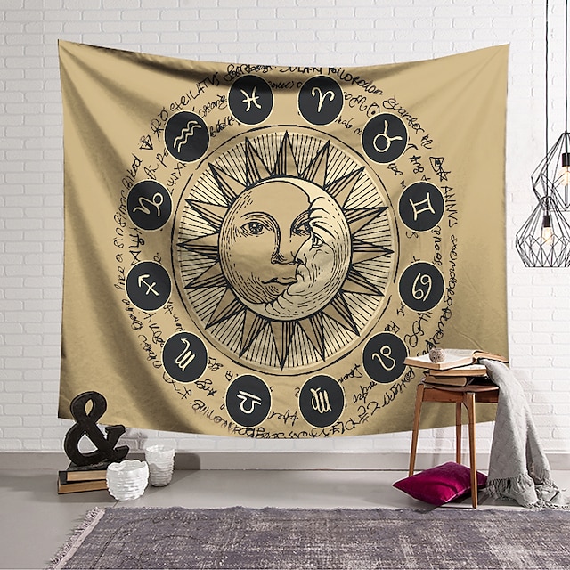 Home & Garden Home Decor | Tarot Divination Wall Tapestry Art Decor Blanket Curtain Hanging Home Bedroom Living Room Decoration 