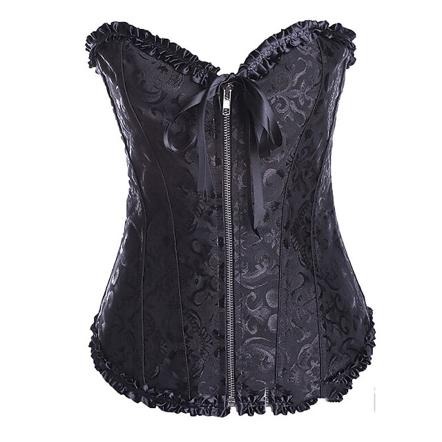 Zipper Shapewear Belly Corset Bridal Gown Court Corset Corset Corset ...