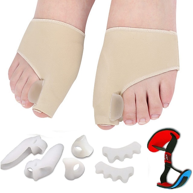 Home & Garden Bath Accessories | 9 Piecse/Set Soft Silicone Gel Toe Separator Hallux Valgus Bunion Spacers 0verlapping Toes Corr