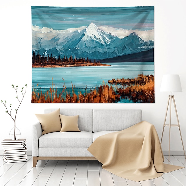 Home & Garden Home Decor | Landscape Wall Tapestry Art Decor Blanket Curtain Hanging Home Bedroom Living Room Decoration Polyest