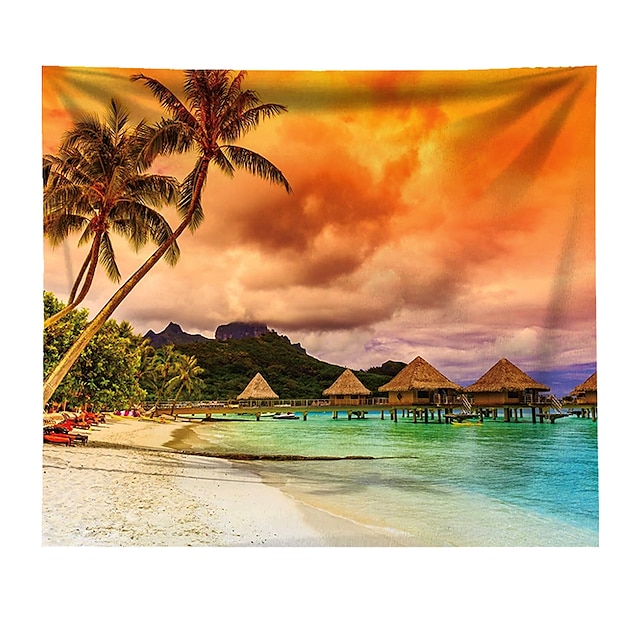 Home & Garden Home Decor | Landscape Wall Tapestry Art Decor Blanket Curtain Hanging Home Bedroom Living Room Decoration Polyest