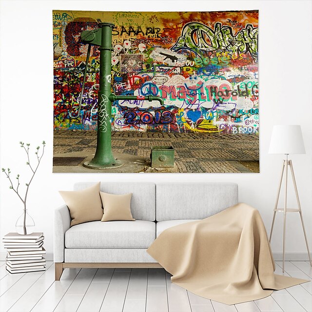 Home & Garden Home Decor | Oil Painting Style Wall Tapestry Art Decor Blanket Curtain Hanging Home Bedroom Living Room Decoratio