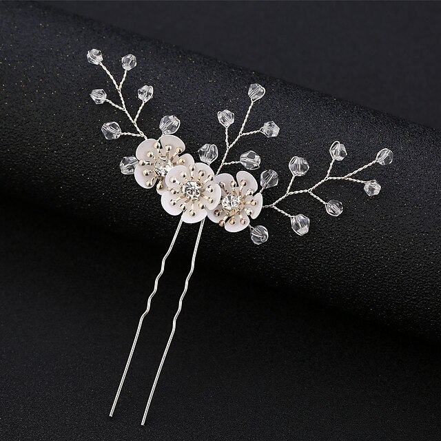 Flowers Headdress Headpiece Alloy Wedding Special Occasion Cute ...