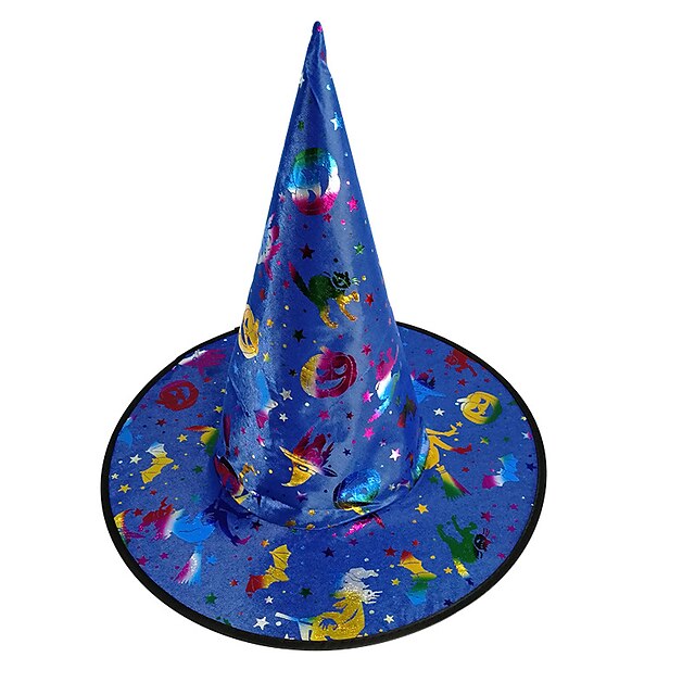 Home & Garden Home Decor | halloween hat for kids modern colorful bronzing decorations for boy and girls halloween witch hat par