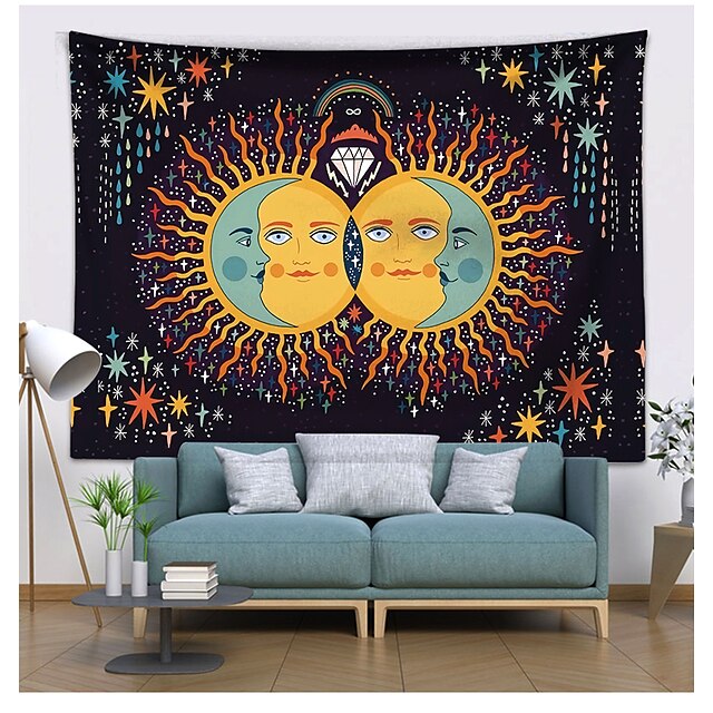 Home & Garden Home Decor | Tarot Divination Wall Tapestry Art Decor Blanket Curtain Hanging Home Bedroom Living Room Decoration 