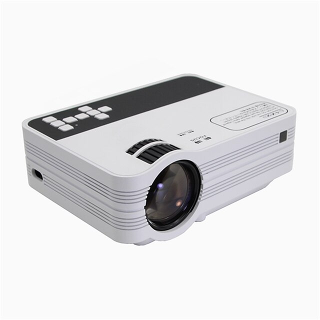  Fabrikkutsalg UB10 LCD Projektor WIFI-projektor Keystone Correction Manuell fokusering WiFi Bluetooth-projektor 720p (1280x720) 2000 lm Kompatibel med TV-pinne HDMI USB VGA