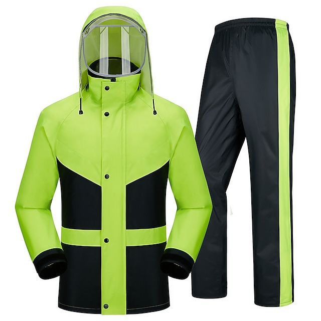 rain suit for men women, lightweight waterproof raincoat jacket and ...
