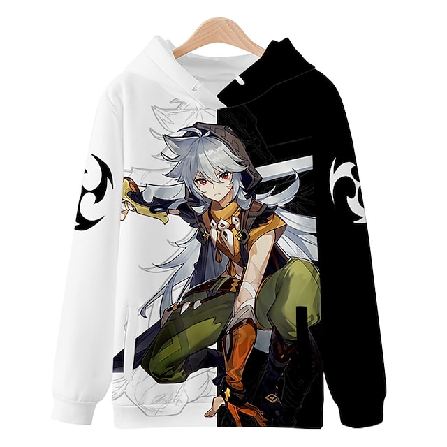  Genshin-impact Cosplay Anime Cartoon Manga 3D Harajuku Grafisch Kawaii Voor Voor heren Dames Volwassenen Back To School 3D afdrukken