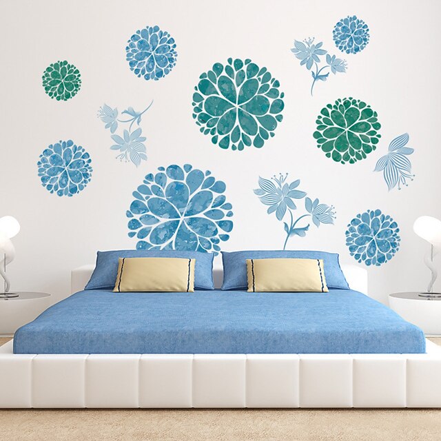 Home & Garden Home Decor | New Wall Stickers Manufacturers Wholesale Bedroom Living Room Can Remove Simple And Elegant Flower Ba