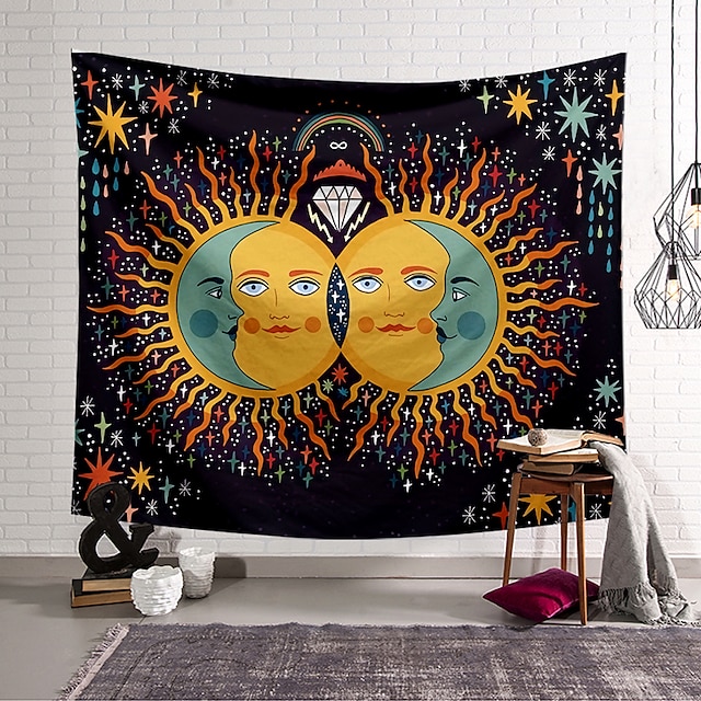 Home & Garden Home Decor | Tarot Divination Wall Tapestry Art Decor Blanket Curtain Hanging Home Bedroom Living Room Decoration 