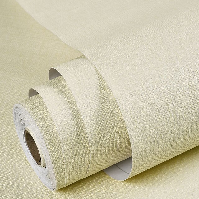  tapeta samolepicí jednobarevná stěnová textilie netkaná pro bytové dekorace voděodolný materiál bytový dekor 53x300cm