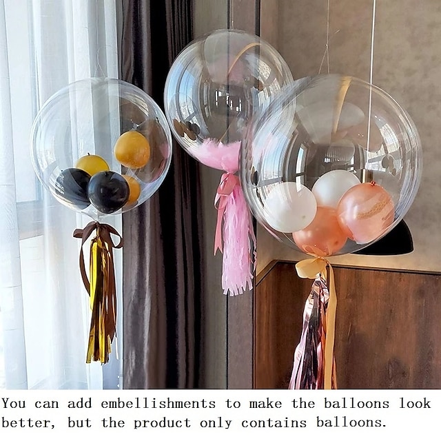 Home & Garden Home Decor | Transparent Balloons Thick Ballons Birthday Party Decor Anniversaire Globos Baby Shower Wedding Party