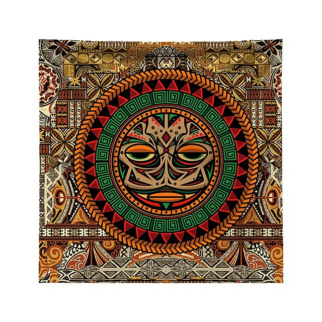 Home & Garden Home Decor | Tiki African Wall Tapestry Art Decor Blanket Curtain Hanging Home Bedroom Living Room Decoration Poly