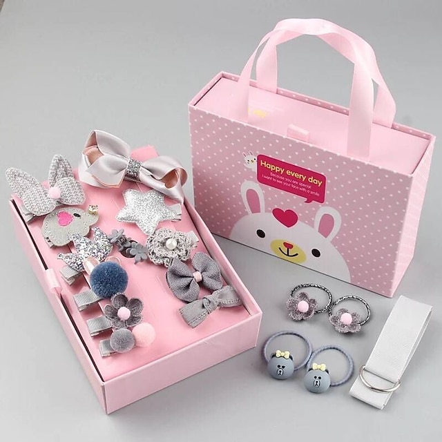 Kids Gift Box Children's Hair Accessories Girls Headdress Baby Princess ...