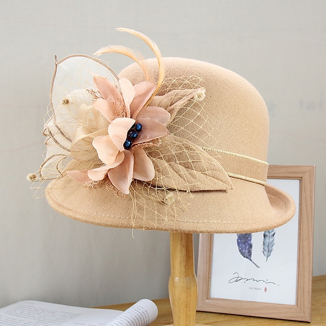 Womens Clothing Womens Accessories | Womens Party Hat Party Wedding Special Occasion Flower Flower Hat Fall Winter Spring Holida