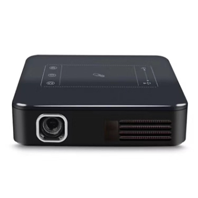  D13 DLP Projektor Inbyggd högtalare Autofokus WIFI-projektor Hörnstenskorrigering 720P (1280x720) 3000 lm Kompatibel med iOS och Android TV-stick HDMI USB