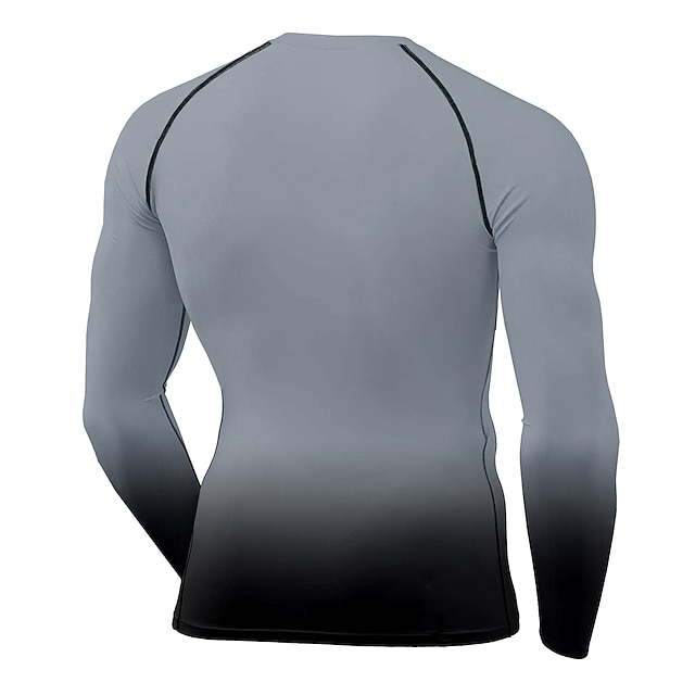 Sports & Outdoors Running, Jogging & Walking | 21Grams® Mens Long Sleeve Compression Shirt Running Shirt Top Athletic Athleisure