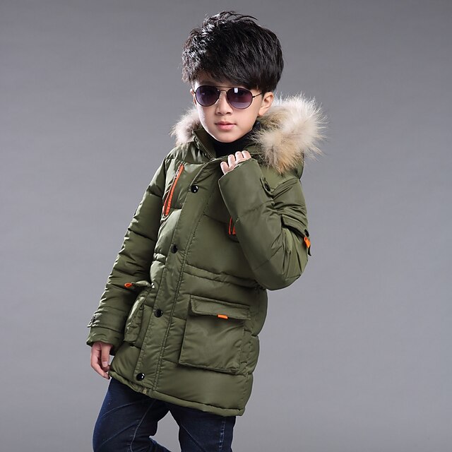 Children Down Jackets Winter Coats For Warm Hooded Outerwear Parkas Kids Clothing Boy Thicken Jacket 8 10 12 Year3