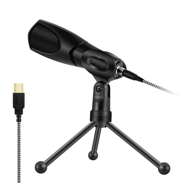  Yanmai G13 USB Omni-directional Condenser Microphone Mic for Meeting Business Conference Computer Desktop Laptop PC Voice Chat Video Game