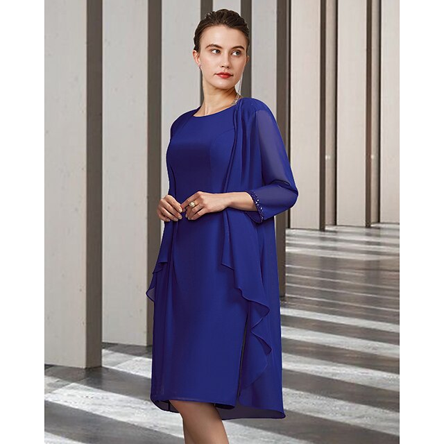 

3/4 Length Sleeve Ladies / Elegant Chiffon Event / Party / Evening Party Shawl Wrap / Shawls / Women's Wrap With Paillette