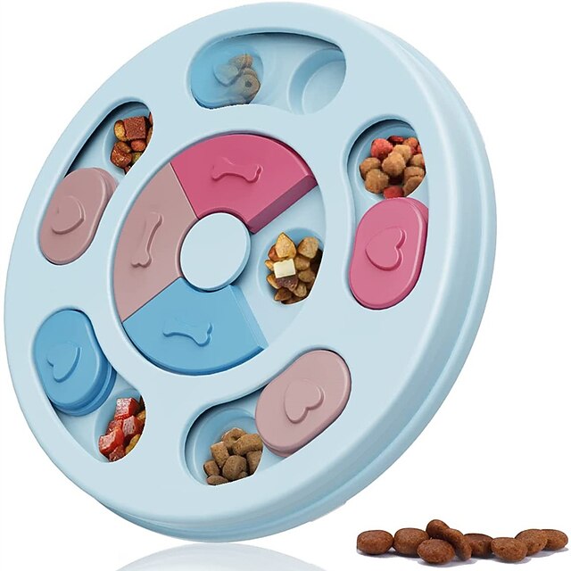 Dog Puzzle Toys Slow Feeder Dog Bowls Interactive Dog Toy for IQ