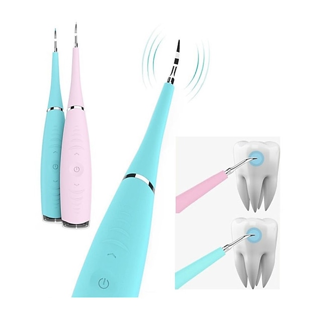 Portable Electric Ultra Sonic Dental Scaler Tooth Tartar Tool Sonic Remover Stains Tartar Plaque Whitening Oral Cleaner Machine