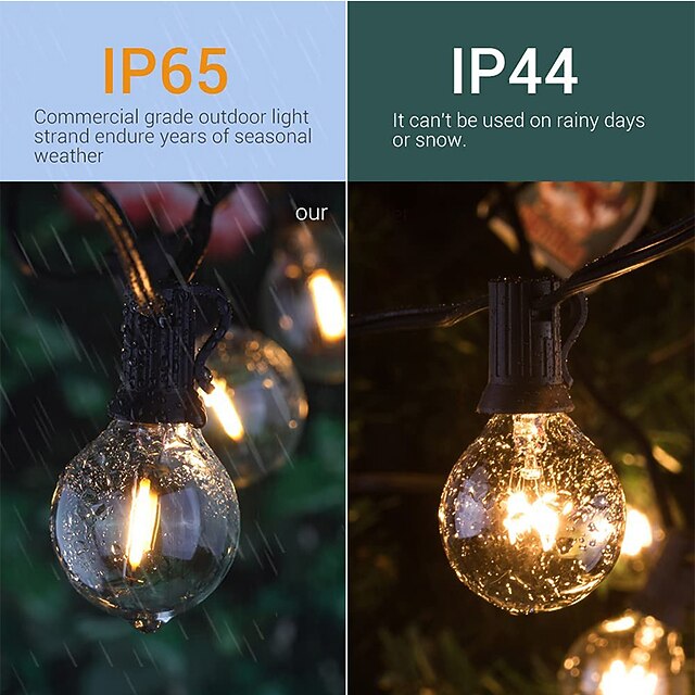 Solar String Lights, 23FT 50 LED Outdoor String Solar Powered Fairy Lights Waterproof 8 Modes Garden Decorative Lights Tree Patio Garden Yard Home Wed