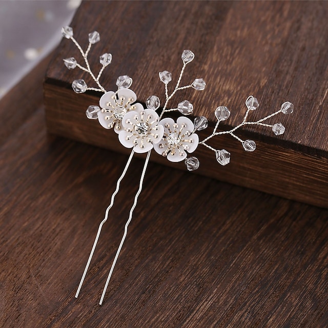 Flowers Headdress Headpiece Alloy Wedding Special Occasion Cute ...