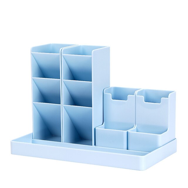 Consumer Electronics Stationery | Original Combination Pen Container Storage Box Office Desktop Shelf Diy Oblique 24.7*14.6*10.5