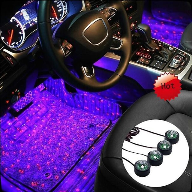 car interior projector lights