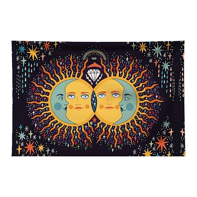 Home & Garden Home Decor | Tarot Divination Wall Tapestry Art Decor Blanket Curtain Hanging Home Bedroom Living Room Decoration 