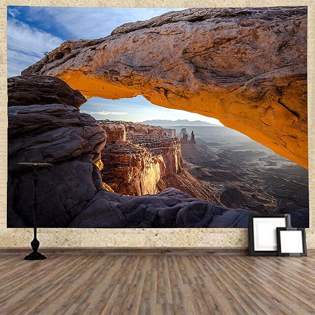 Landscape Wall Tapestry Art Decor Blanket Curtain Hanging Home Bedroom