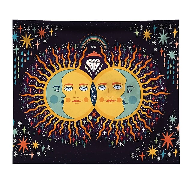 Home & Garden Home Decor | Tarot Divination Wall Tapestry Art Decor Blanket Curtain Hanging Home Bedroom Living Room Decoration 