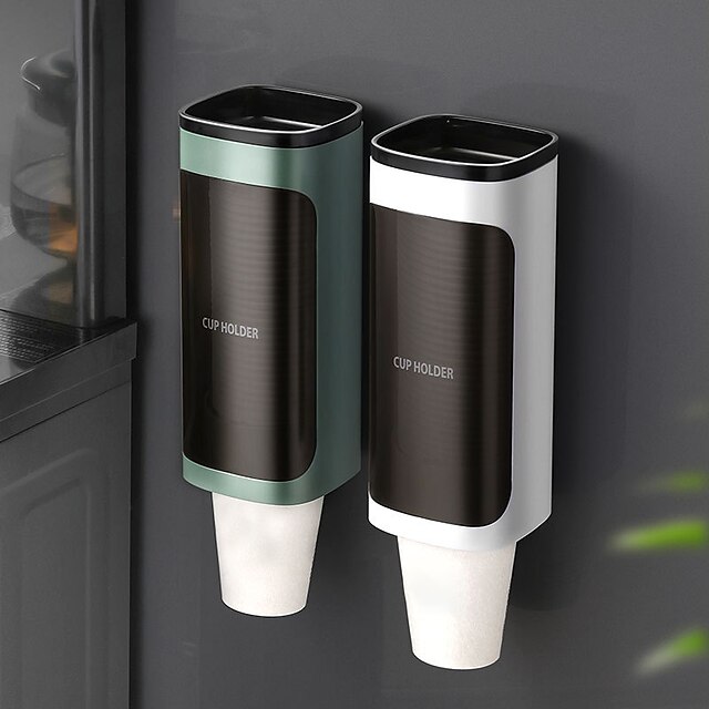  Water Dispenser Paper Cup Holder Rack Disposable Paper Cup Cup Taker Automatic Cup Dropper