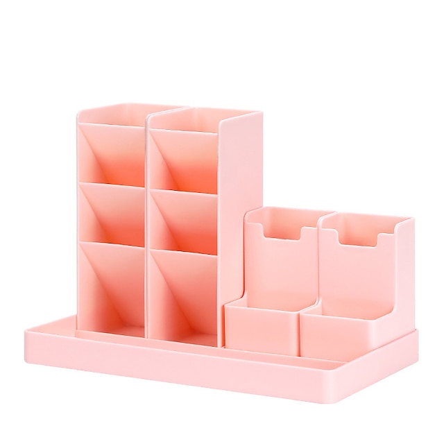 Consumer Electronics Stationery | Original Combination Pen Container Storage Box Office Desktop Shelf Diy Oblique 24.7*14.6*10.5