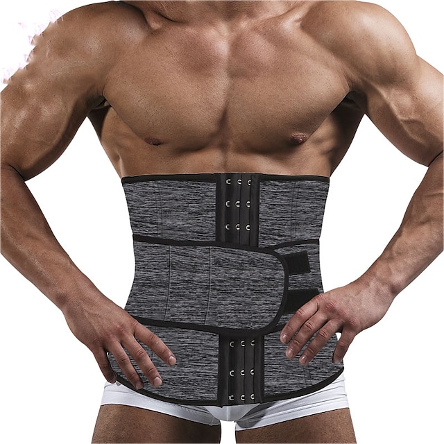  cintura da uomo in neoprene termico body shaper cintura da allenamento dimagrante corsetto supporto in vita sudore cincher intimo modellante cinturino
