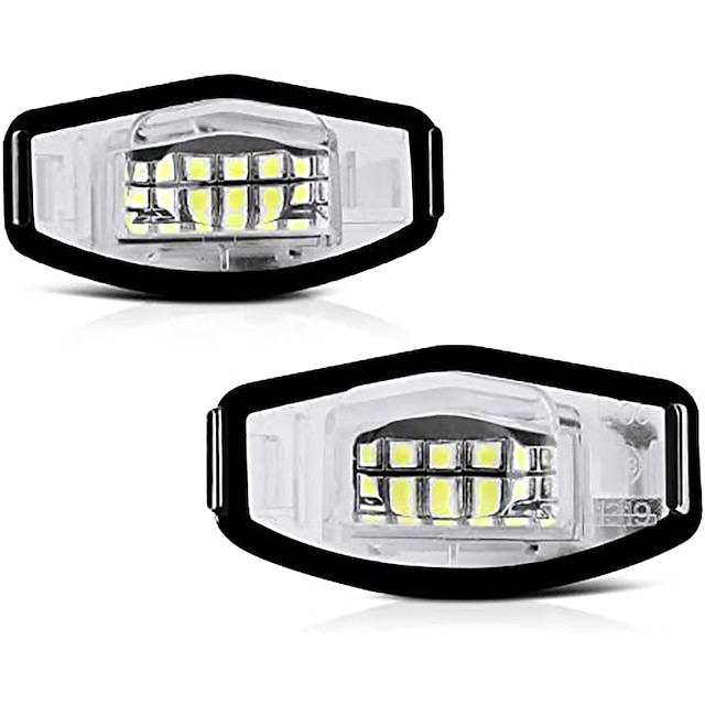 Consumer Electronics Automotive | OTOLAMPARA Diamond 6000K White LED License Plate Light Lamp Assembly Replacement For Honda Acc