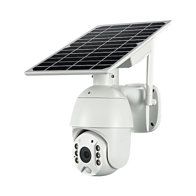  HD 4G WIFI Solar Powered Rotating Security Surveillance Camera Outdoor Wireless PTZ Camera VESAFE Q3