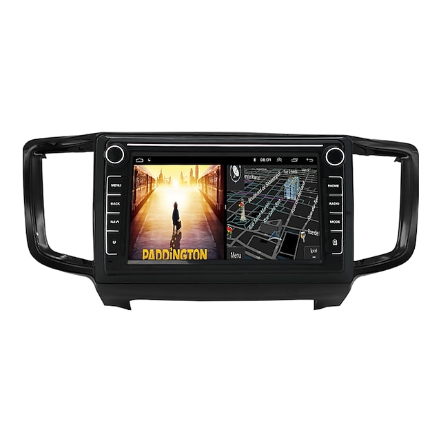  Android 9.0 Autoradio Car Navigation Stereo Multimedia Player GPS Radio 8 inch IPS Touch Screen for Honda ODYSSEY 2015-2017 1G Ram 32G ROM Support iOS System Carplay