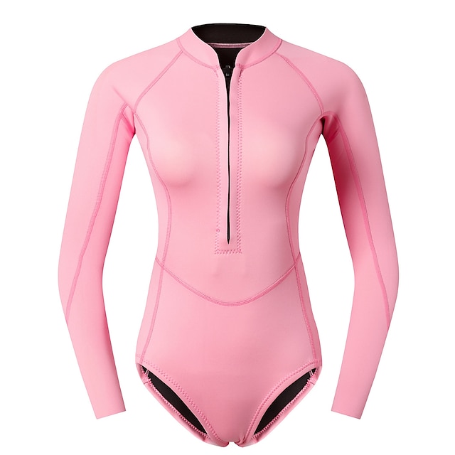 Sports & Outdoors Surfing, Diving & Snorkeling | Womens Shorty Wetsuit One Piece Swimsuit 2mm CR Neoprene Diving Suit Thermal Wa