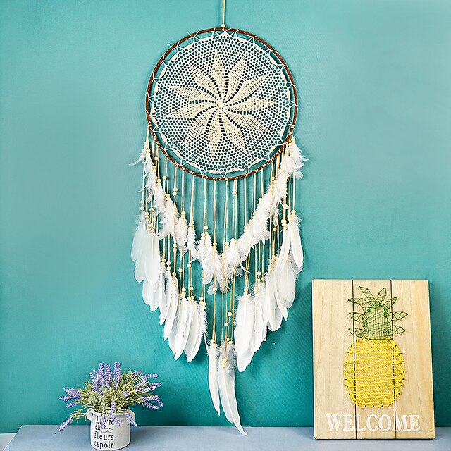 Boho Dream Catcher Handmade Gift Wall Hanging Decor Art Ornament Crafts