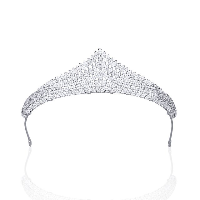  High-end Hair Accessories Accessories Bride Zircon Crown Headdress Model Accessories